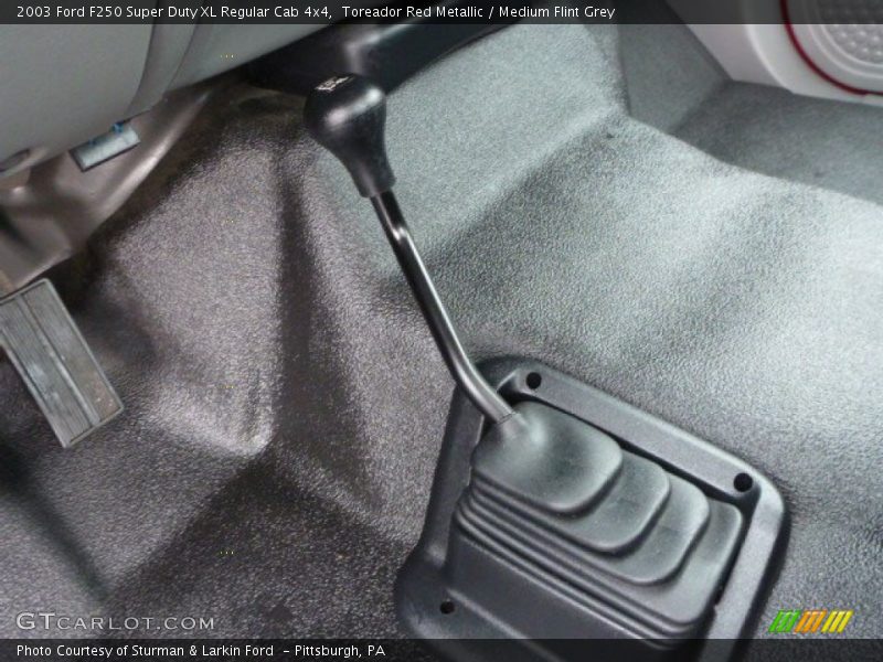Toreador Red Metallic / Medium Flint Grey 2003 Ford F250 Super Duty XL Regular Cab 4x4