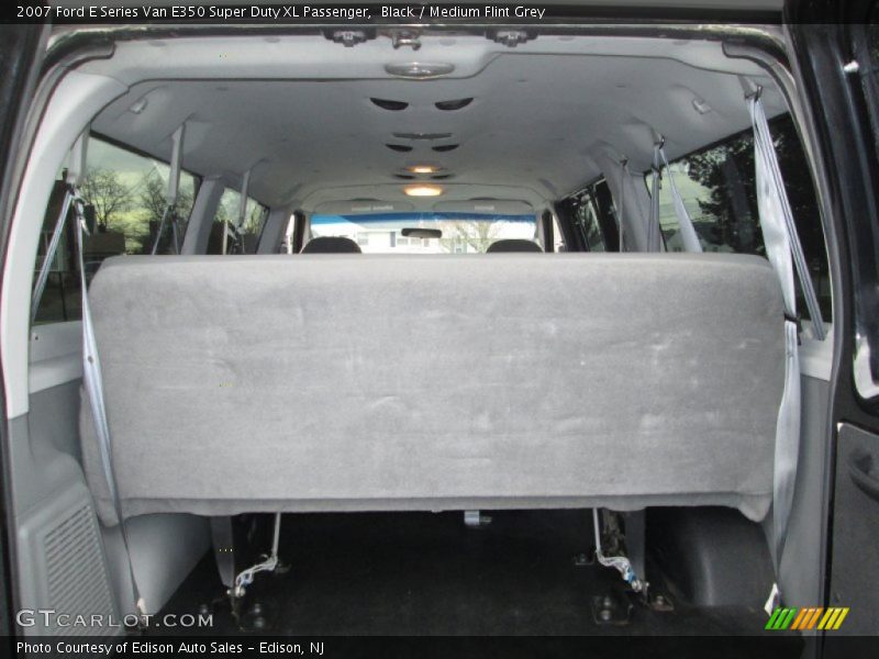 Black / Medium Flint Grey 2007 Ford E Series Van E350 Super Duty XL Passenger