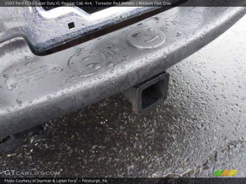 Toreador Red Metallic / Medium Flint Grey 2003 Ford F250 Super Duty XL Regular Cab 4x4