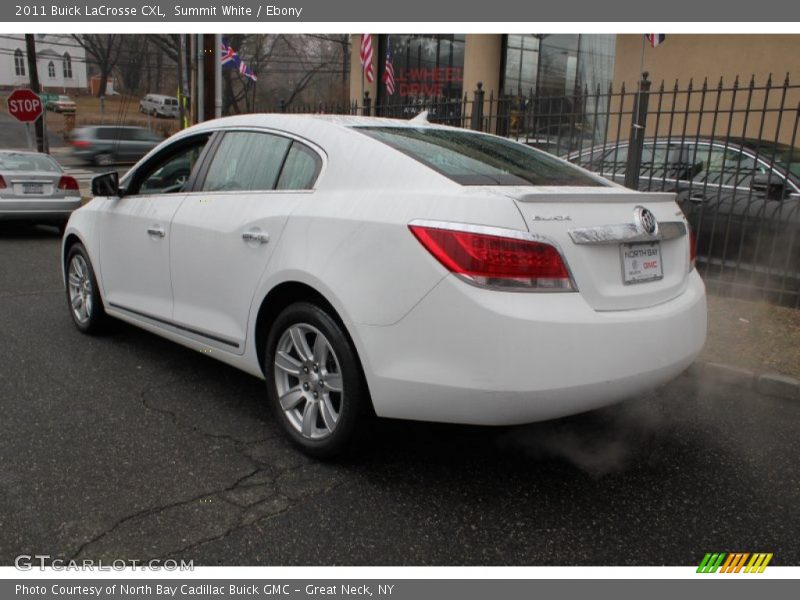 Summit White / Ebony 2011 Buick LaCrosse CXL