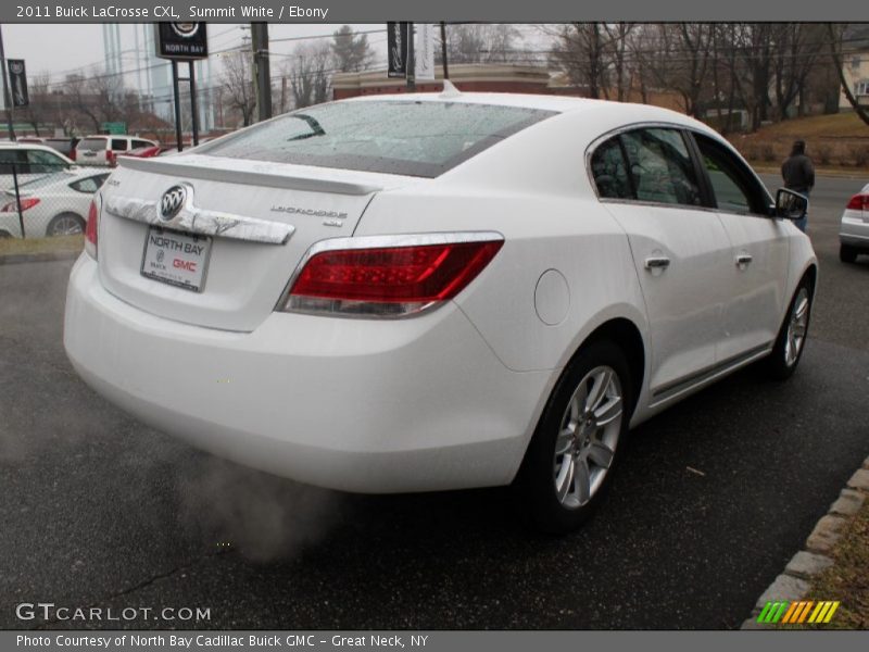 Summit White / Ebony 2011 Buick LaCrosse CXL