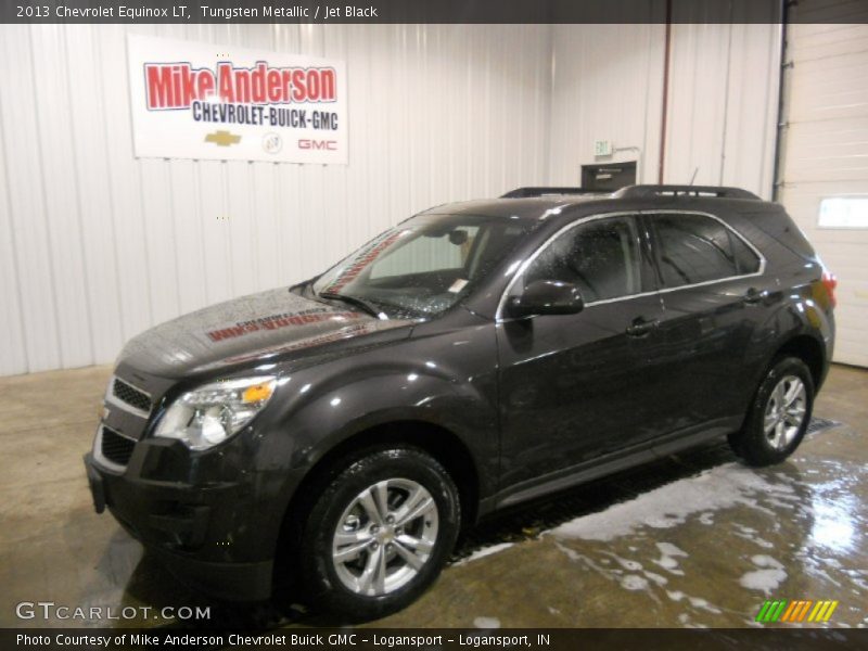 Tungsten Metallic / Jet Black 2013 Chevrolet Equinox LT