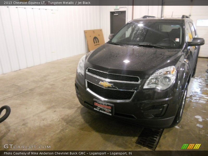 Tungsten Metallic / Jet Black 2013 Chevrolet Equinox LT