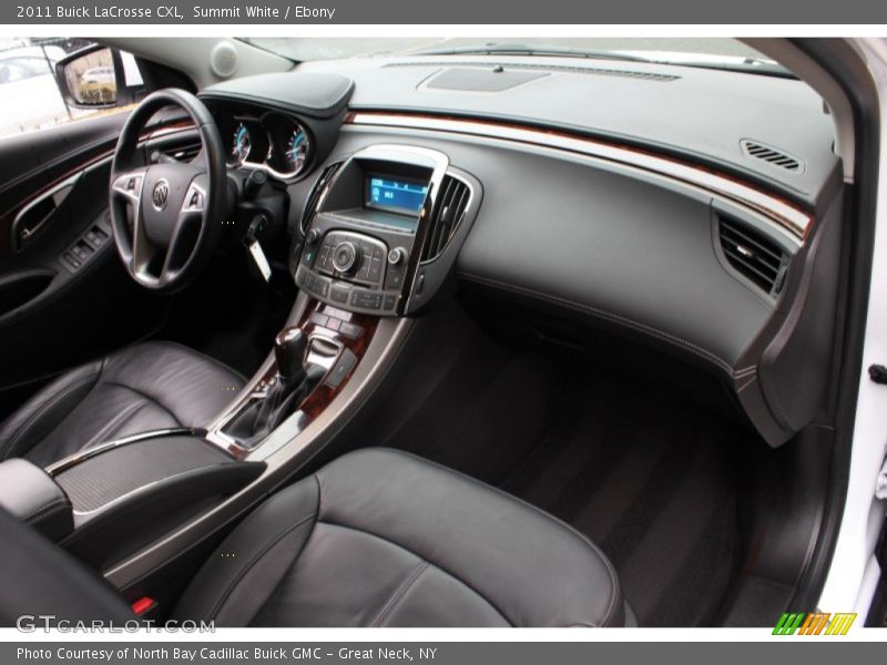 Summit White / Ebony 2011 Buick LaCrosse CXL