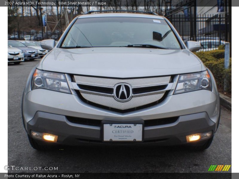 Billet Silver Metallic / Taupe 2007 Acura MDX Technology