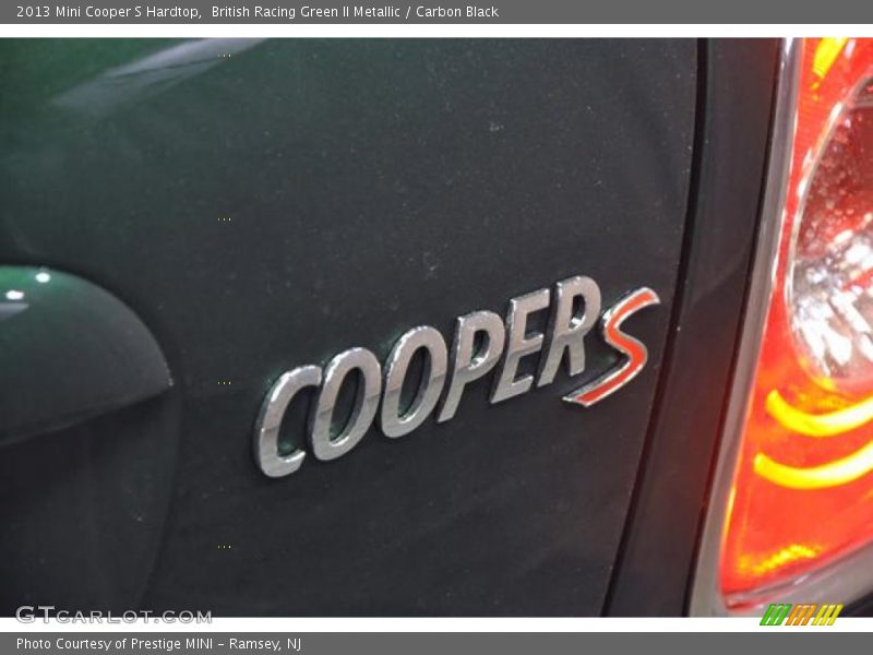 British Racing Green II Metallic / Carbon Black 2013 Mini Cooper S Hardtop