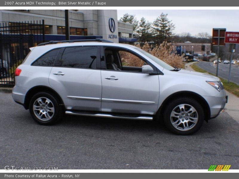 Billet Silver Metallic / Taupe 2007 Acura MDX Technology