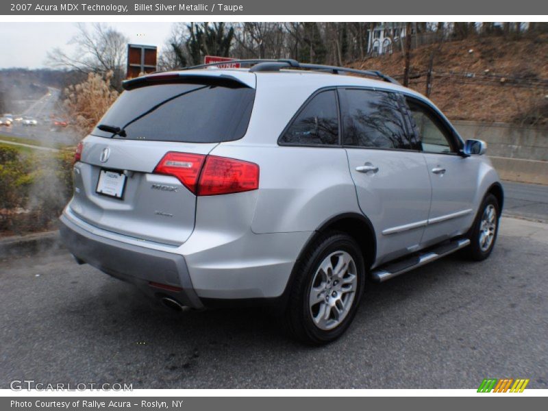 Billet Silver Metallic / Taupe 2007 Acura MDX Technology