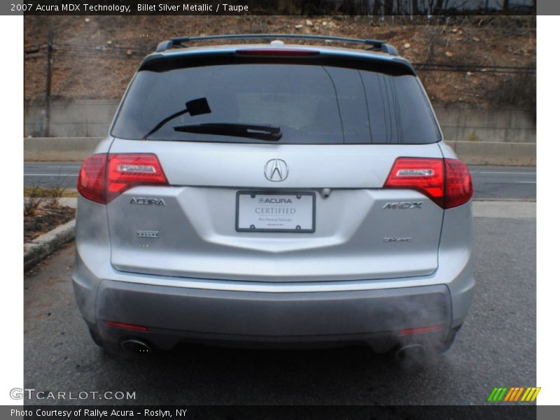 Billet Silver Metallic / Taupe 2007 Acura MDX Technology