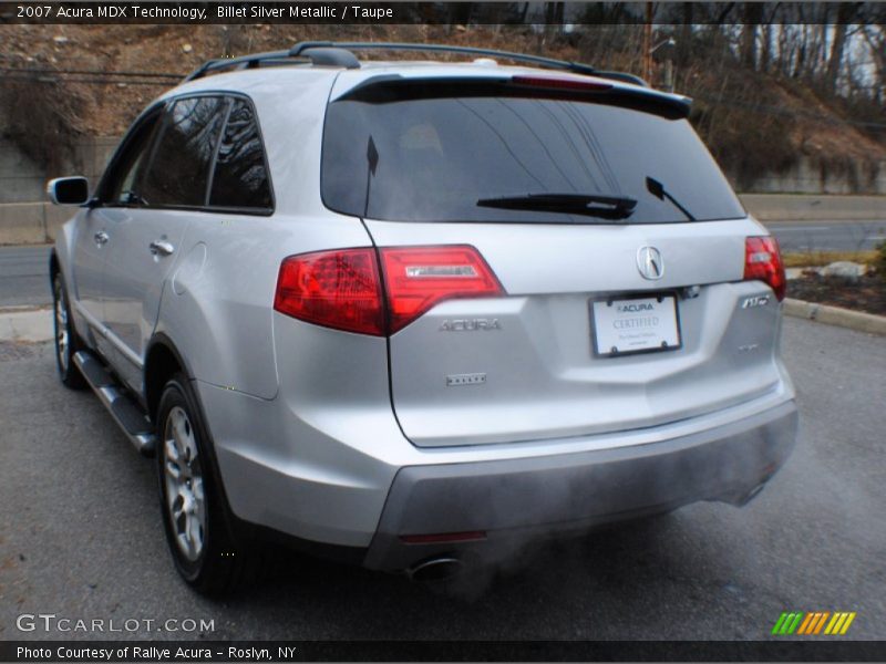 Billet Silver Metallic / Taupe 2007 Acura MDX Technology