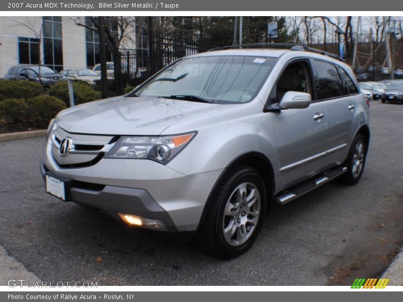 Billet Silver Metallic / Taupe 2007 Acura MDX Technology