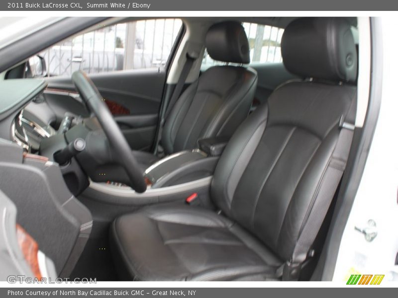 Summit White / Ebony 2011 Buick LaCrosse CXL