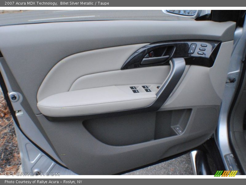 Billet Silver Metallic / Taupe 2007 Acura MDX Technology