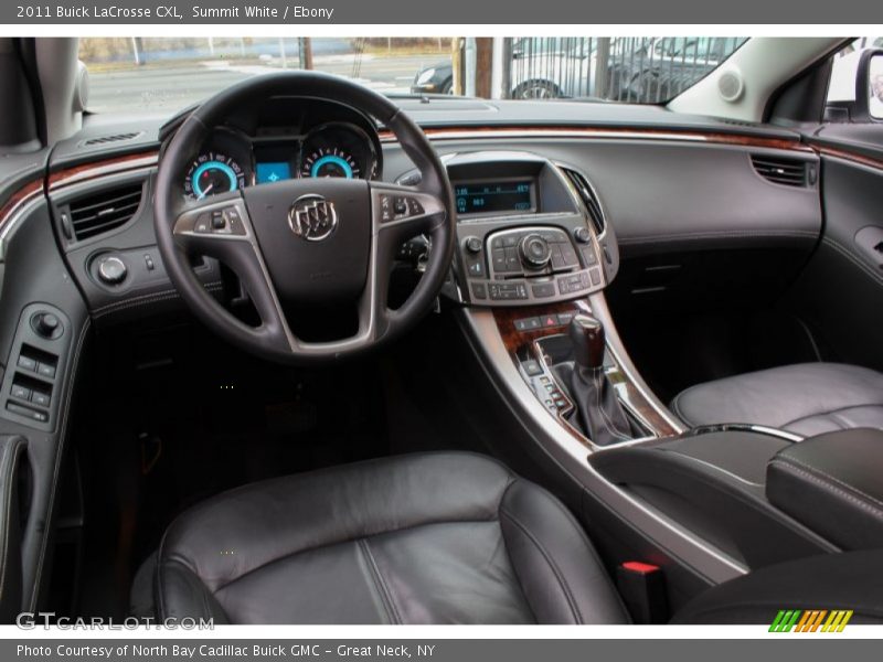 Summit White / Ebony 2011 Buick LaCrosse CXL