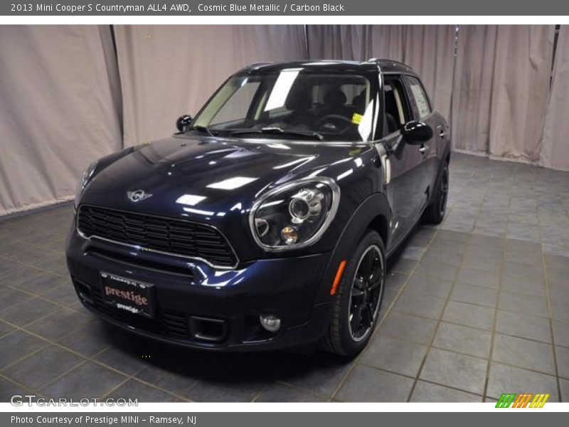 Cosmic Blue Metallic / Carbon Black 2013 Mini Cooper S Countryman ALL4 AWD