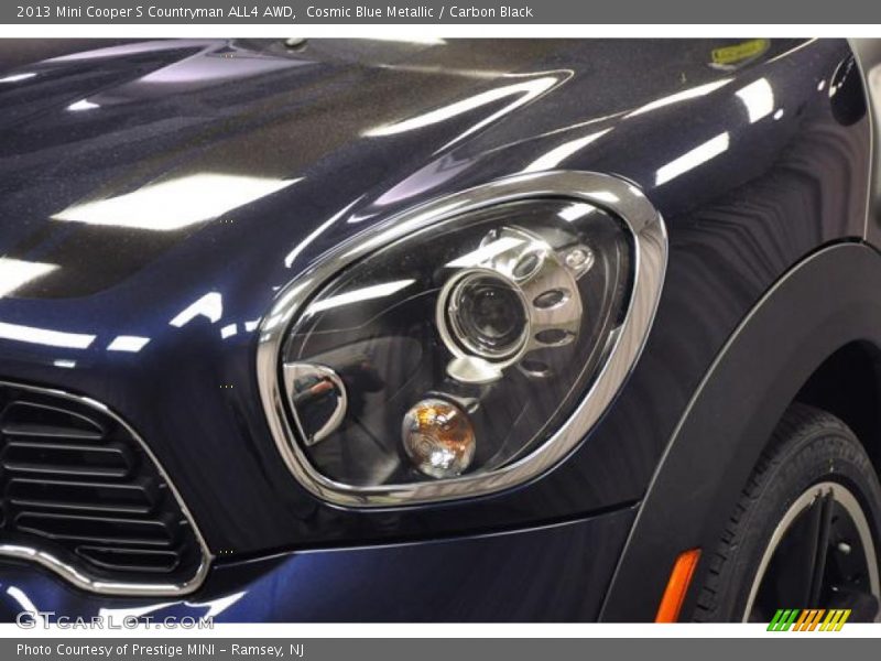 Cosmic Blue Metallic / Carbon Black 2013 Mini Cooper S Countryman ALL4 AWD