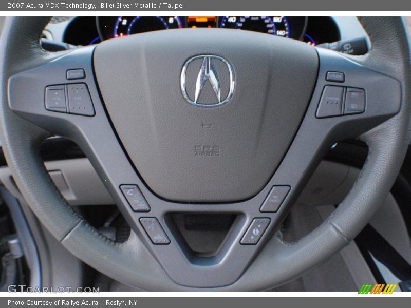 Billet Silver Metallic / Taupe 2007 Acura MDX Technology