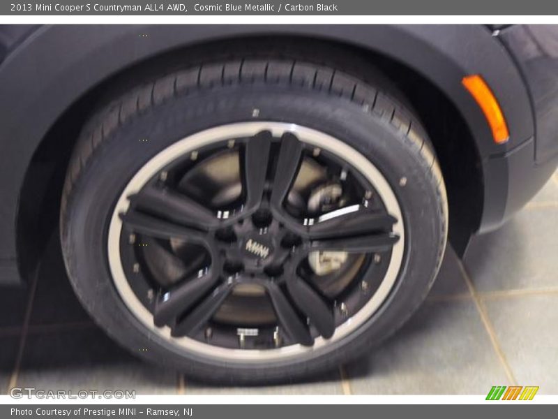 Cosmic Blue Metallic / Carbon Black 2013 Mini Cooper S Countryman ALL4 AWD