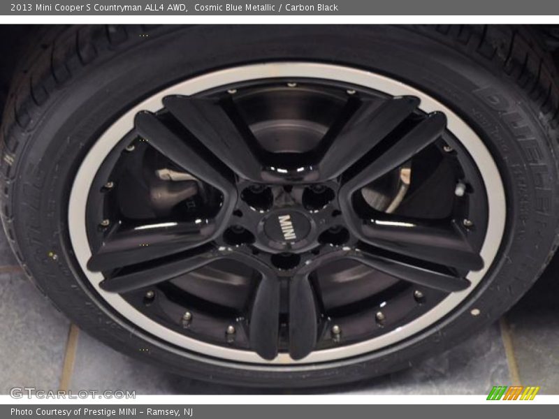 Cosmic Blue Metallic / Carbon Black 2013 Mini Cooper S Countryman ALL4 AWD
