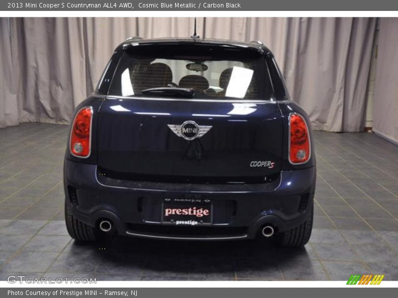 Cosmic Blue Metallic / Carbon Black 2013 Mini Cooper S Countryman ALL4 AWD