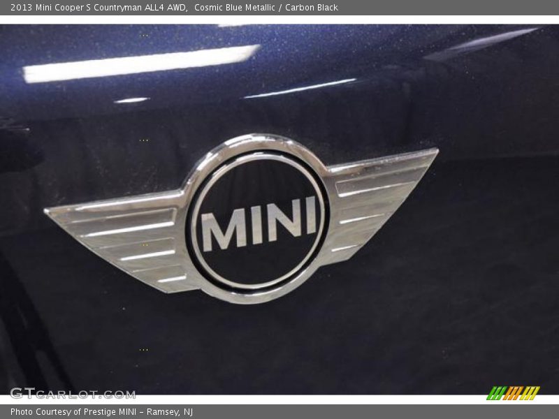 Cosmic Blue Metallic / Carbon Black 2013 Mini Cooper S Countryman ALL4 AWD