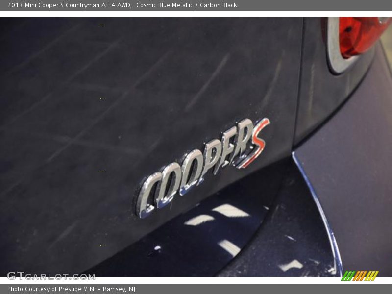 Cosmic Blue Metallic / Carbon Black 2013 Mini Cooper S Countryman ALL4 AWD