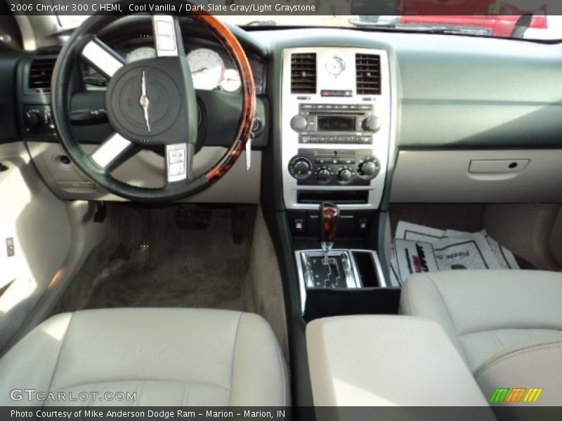 Cool Vanilla / Dark Slate Gray/Light Graystone 2006 Chrysler 300 C HEMI