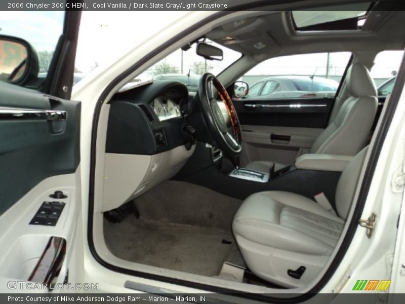 Cool Vanilla / Dark Slate Gray/Light Graystone 2006 Chrysler 300 C HEMI