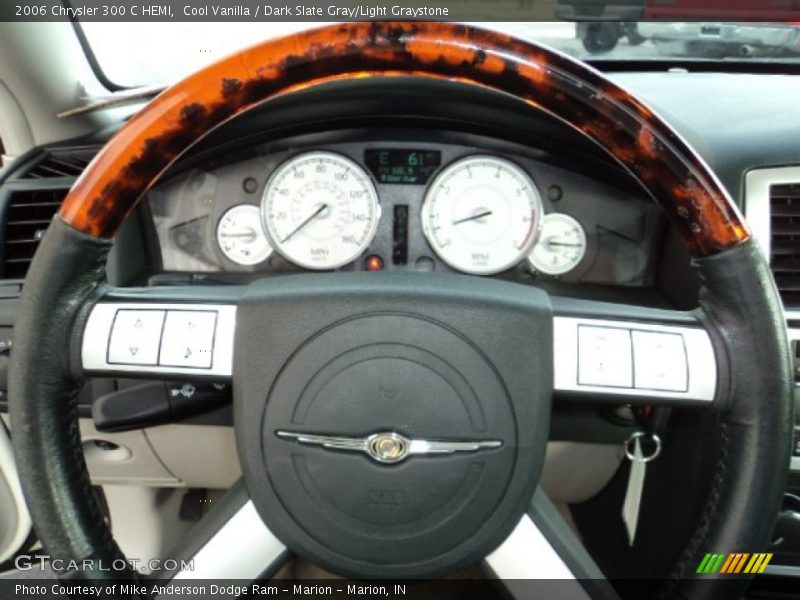 Cool Vanilla / Dark Slate Gray/Light Graystone 2006 Chrysler 300 C HEMI