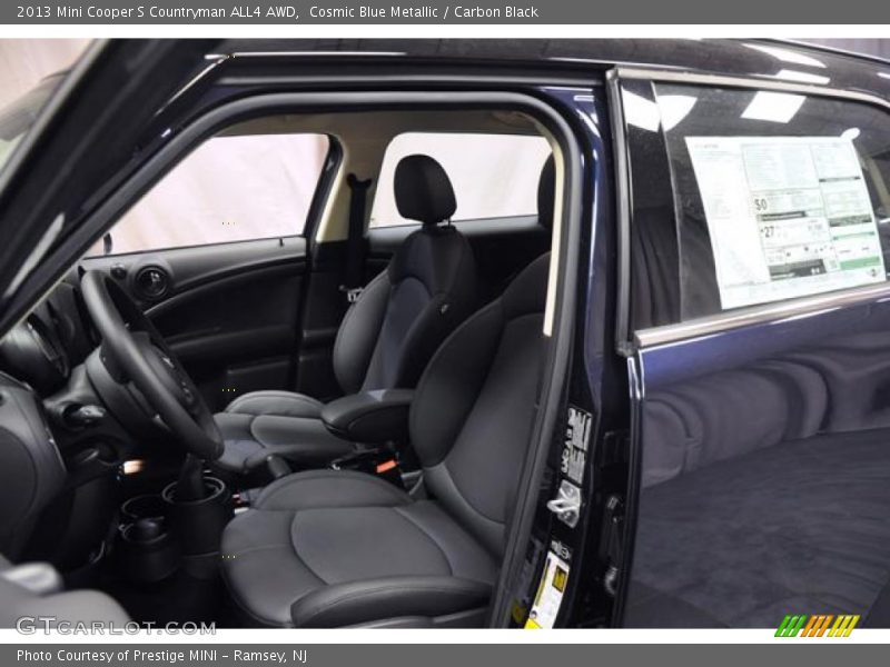 Cosmic Blue Metallic / Carbon Black 2013 Mini Cooper S Countryman ALL4 AWD