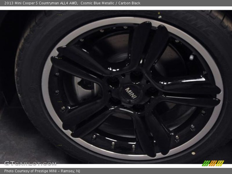 Cosmic Blue Metallic / Carbon Black 2013 Mini Cooper S Countryman ALL4 AWD