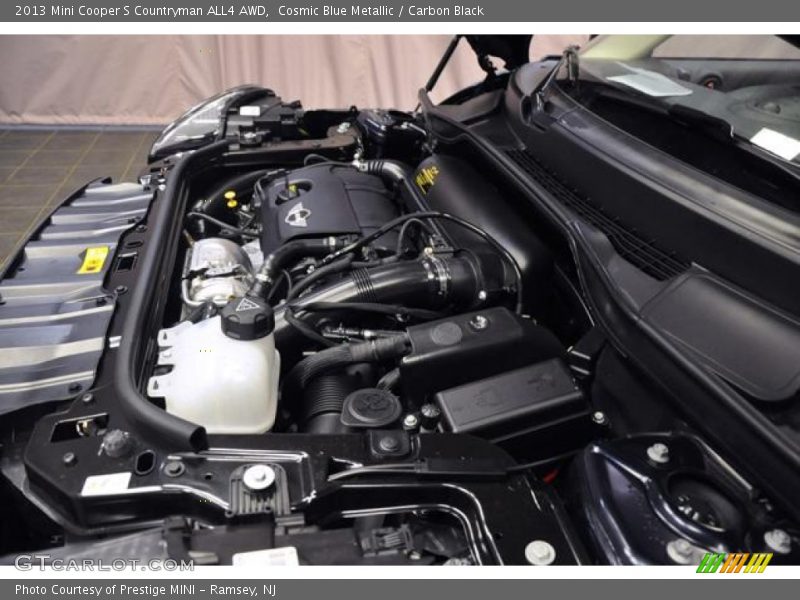Cosmic Blue Metallic / Carbon Black 2013 Mini Cooper S Countryman ALL4 AWD