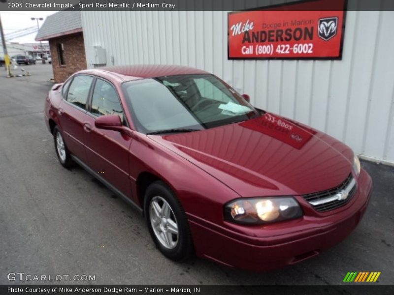 Sport Red Metallic / Medium Gray 2005 Chevrolet Impala