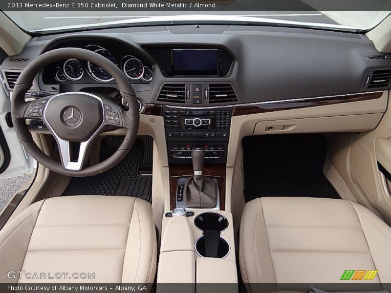 Diamond White Metallic / Almond 2013 Mercedes-Benz E 350 Cabriolet