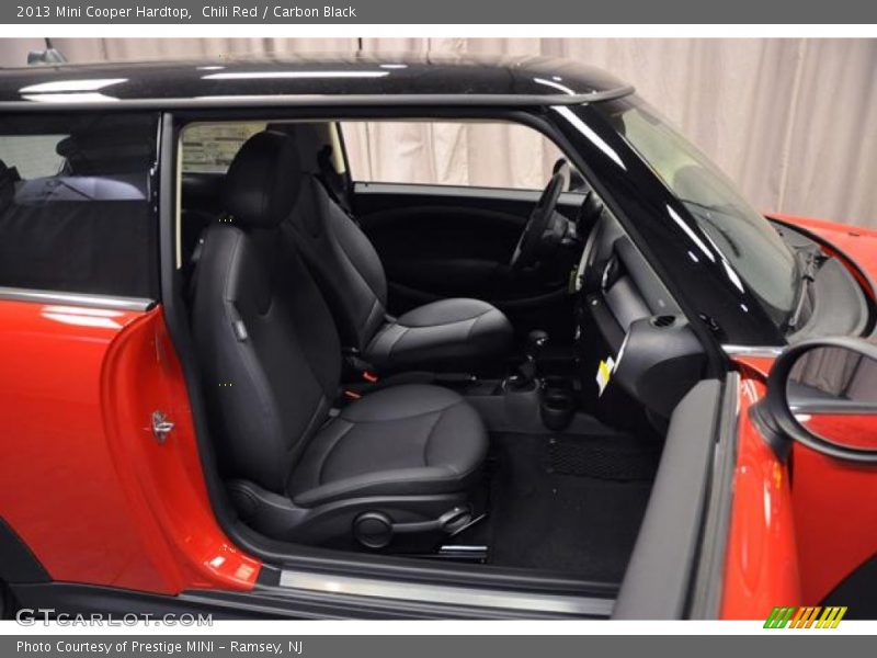 Chili Red / Carbon Black 2013 Mini Cooper Hardtop