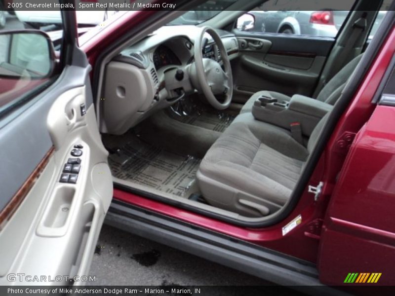 Sport Red Metallic / Medium Gray 2005 Chevrolet Impala