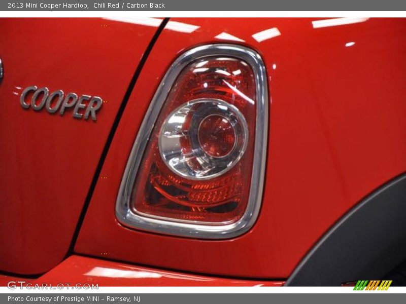 Chili Red / Carbon Black 2013 Mini Cooper Hardtop