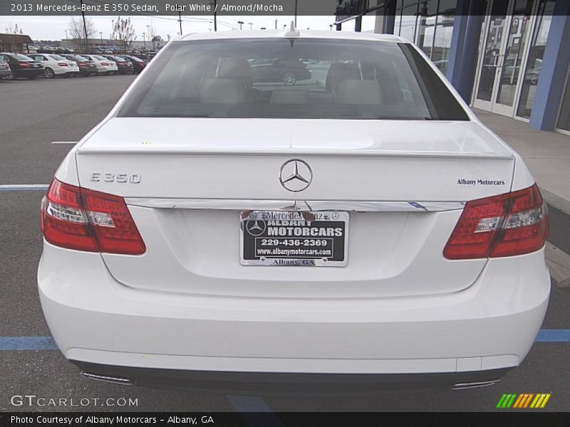 Polar White / Almond/Mocha 2013 Mercedes-Benz E 350 Sedan