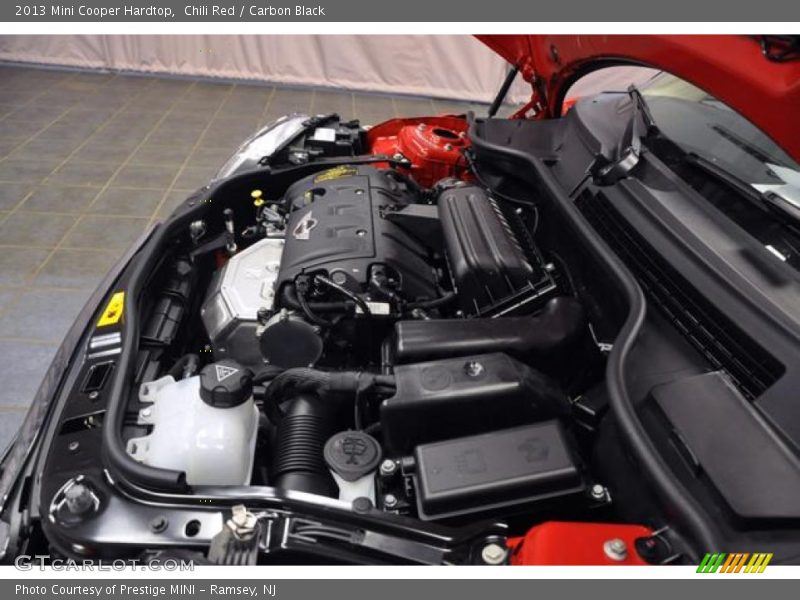 Chili Red / Carbon Black 2013 Mini Cooper Hardtop