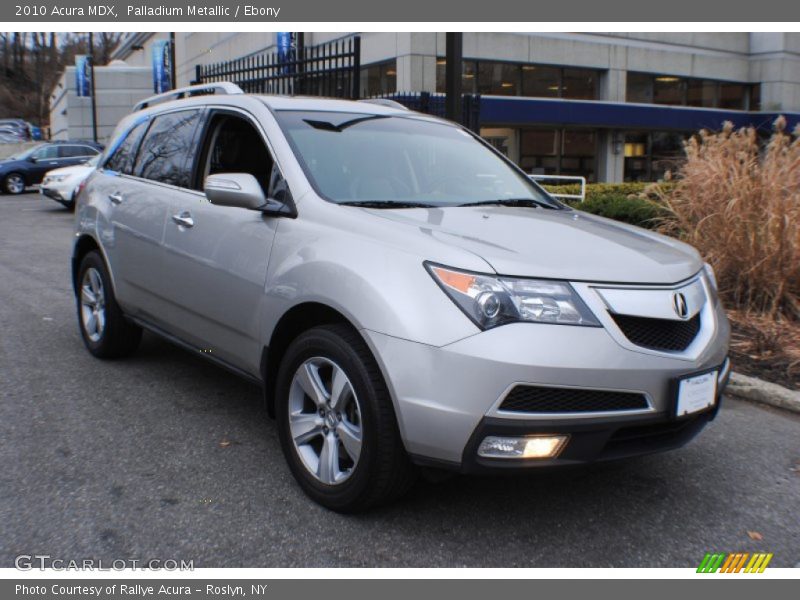 Palladium Metallic / Ebony 2010 Acura MDX