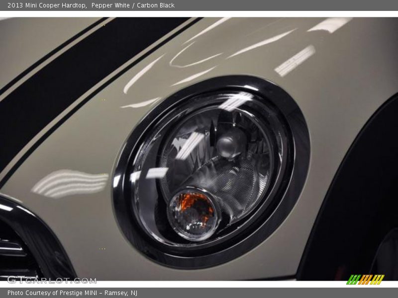 Pepper White / Carbon Black 2013 Mini Cooper Hardtop