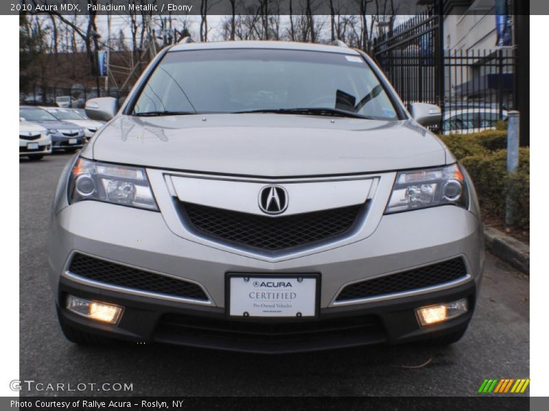 Palladium Metallic / Ebony 2010 Acura MDX