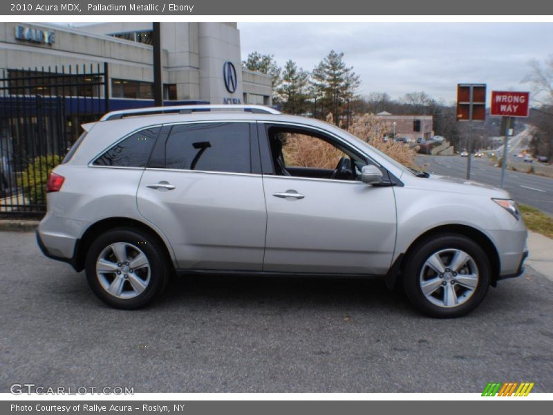 Palladium Metallic / Ebony 2010 Acura MDX