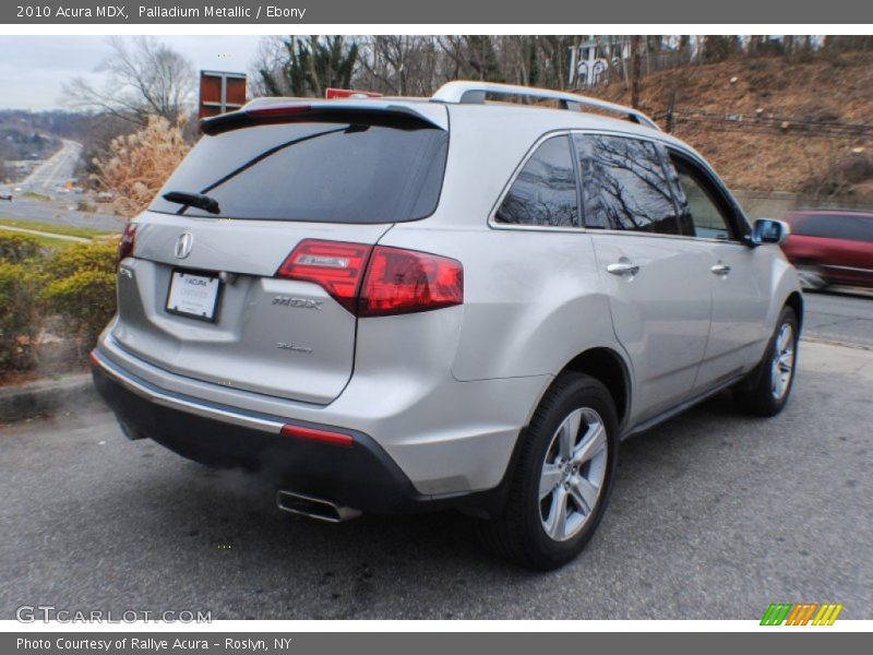 Palladium Metallic / Ebony 2010 Acura MDX