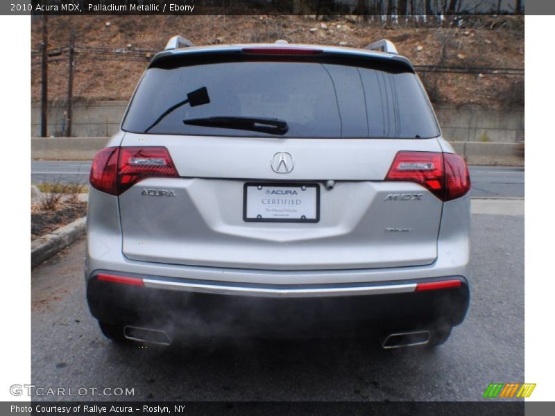 Palladium Metallic / Ebony 2010 Acura MDX