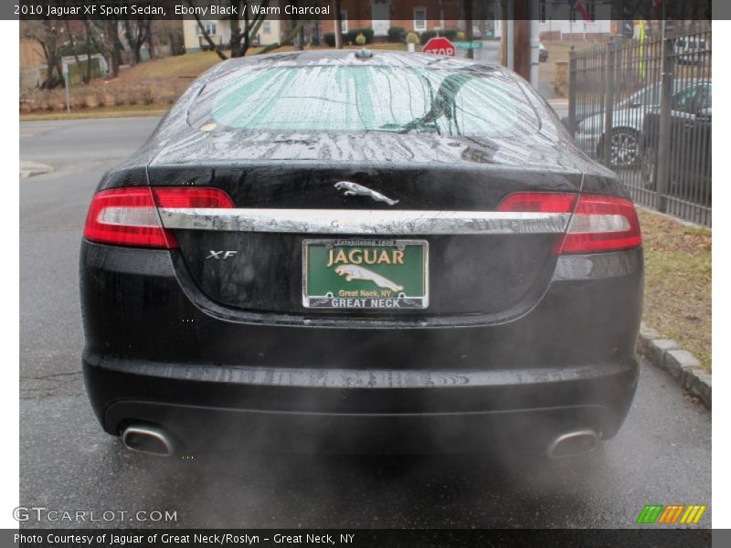 Ebony Black / Warm Charcoal 2010 Jaguar XF Sport Sedan