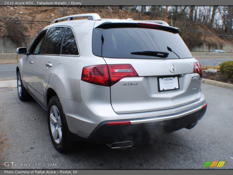 Palladium Metallic / Ebony 2010 Acura MDX