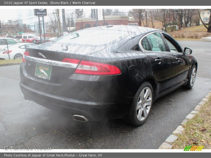 Ebony Black / Warm Charcoal 2010 Jaguar XF Sport Sedan