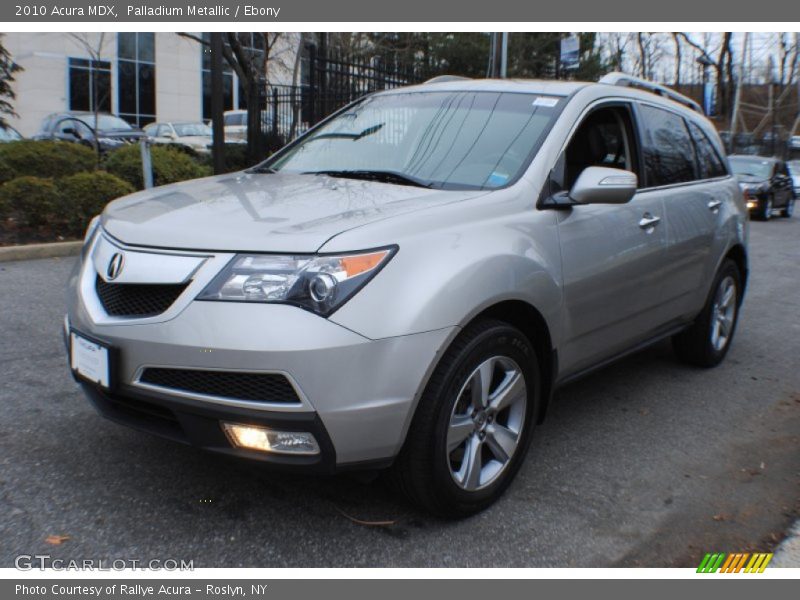 Palladium Metallic / Ebony 2010 Acura MDX
