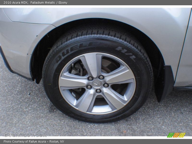 Palladium Metallic / Ebony 2010 Acura MDX